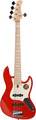 Sire Marcus Miller V7 5ST Swamp Ash 2nd Gen (bright metallic red) Basses électriques 5 cordes