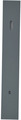 Sonor Replacement Sound Plate E1 (L 40X6 2 / grey)