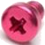 Squareplug M3x4 Pink (10 screws)