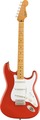 Squier Classic Vibe '50s Stratocaster MN (fiesta red) Guitares électriques modèle ST