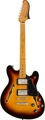 Squier Classic Vibe Starcaster MN (3 tone sunburst) E-Gitarren Semi-Acoustic