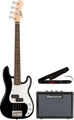 Squier Mini Precision Bass Starter Pack Conjunto Baixo Eléctrico de Principiante