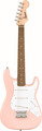 Squier Mini Stratocaster (shell pink) Guitares électriques diapason court