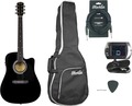 Squier SA-105CE Bundle Set Westerngitarre mit Cutaway, mit Tonabnehmer