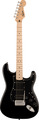 Squier Sonic Stratocaster HSS MN (black) E-Gitarren ST-Modelle