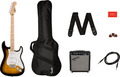 Squier Sonic Stratocaster Pack MN (2-color sunburst) E-Gitarren-Starter-Sets