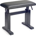 Stagg PBH 780 BKP LBK Hydraulic piano bench (black polished -  Leather)