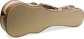 Stagg Wood Case Ukulele Gold Tweed (Soprano)