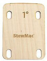 Stewmac Neck Shims for guitar (shaped, 1°)
