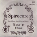 Thomastik 3885.5 Spirocore Double Bass Orchestra / E string (medium tension) Corda á Unidade Contrabaixo
