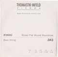 Thomastik JF34043 Single G-string Jazz Flat (.043) Single Strings for E-Bass Guitar