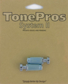 TonePros VS1 Standard Steel Locking Studs (chrome)
