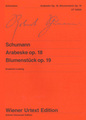 Urtext Edition Arabeske/Blumenstück Schumann Robert