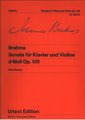 Urtext Edition Sonate für Kalvier und Violone Brahms Johannes