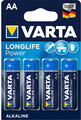 VARTA 1.5V Alkaline AA Pilhas