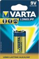 VARTA 9V Alkaline Batteries