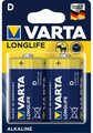 VARTA D Longlife (alkaline, 2-pack)