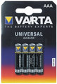 VARTA Universal AAA - Alkaline (4 Stück) Pilhas