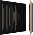 Vicoustic Wavewood Ultra Lite Black Mate (8 pieces) Akustik Module / Absorber