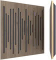 Vicoustic Wavewood Ultra Lite Brown Oak (8 pieces) Acoustic Absorbers