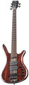 Warwick Masterbuilt Corvette $$ NT Bubinga (nirvana black transparent satin)