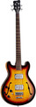 Warwick PS StarBass 4-String Left-Hand (vintage sunburst, passive) Basses électriques Fretless 5 cordes