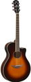 Yamaha APX600 (old violin sunburst) Guitarra Western, com Fraque e com Pickup