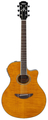 Yamaha APX600FM (flamed maple amber) Guitares acoustiques Cutaway avec micro