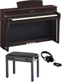 Yamaha CLP-745 Bundle (rosewood w/bench & headphones) D-Piano