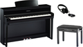 Yamaha CLP-775 Bundle (polished ebony / bench & headphones) D-Piano