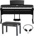 Yamaha DGX-670 Bundle (black w/stand, triple pedal, bench, headphones)