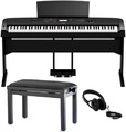 Yamaha DGX-670 Bundle (black w/stand, triple pedal, bench, headphones) Pianos Numériques