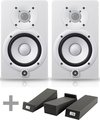 Yamaha HS5W Stereo Set + Vibro-Pads Studio-Monitoring-Boxen-Paar