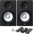 Yamaha HS7 Stereo Set + Vibro-Pads Studio-Monitoring-Boxen-Paar