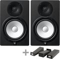 Yamaha HS8 Stereo Set + Vibro-Pads Coppia Studio Monitor