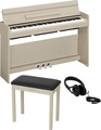 Yamaha YDP-S35 Bundle (white ash, w/bench and headphones) Piani Digitali
