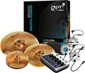 Zildjian Gen16 Box Set 'Buffed Bronze' Electronic Drum Cymbal Pad Sets