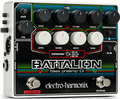 electro-harmonix Battalion Bass Preamp & DI Pedal Pré-amplificador Baixo