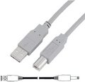 equip USB Kabel A-B (3m) Cabos USB 2.0 A a B