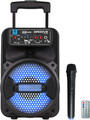 iDance Groove 214W / Rechargeable Bluetooth® Partybox (100W with disco lightning + karaoke) Enceintes portables