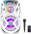 iDance Groove 217 / Rechargeable Bluetooth® Partybox (200W with disco lightning + karaoke) Mini PA Portatili