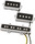 Fender Cobalt Chrome P/J Bass Pickup Set