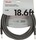 Fender Professional Instrument Tweed Cable (18'/5.5m; straight-straight; gray tweed)