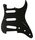 Fender Stratocaster Pickguard 11 Holes (S/S/S (Modern) 1 - Ply - black)