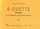 Hofmeister Publishing 6 Duette Vol 1 (1-3) Telemann Georg Philipp