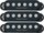 Seymour Duncan SSL-4 Set / Quarter Pound Flat Set (black)