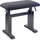 Stagg PBH 780 BKP VBK Hydraulic piano bench (black polished -  Velvet)